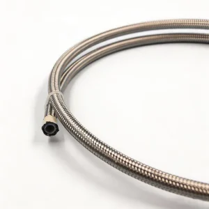 3AN PTFE Teflon Hose with Stainless Steel Braided AN3 Brake Hose for Clutch and Automotive Fuel Line