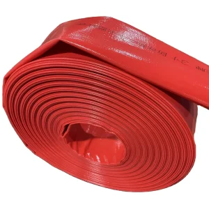 3inch Red Color PVC Lay Flat Pipe for Water Pump Sunny Hose Irrigation and Water Delivery Hose