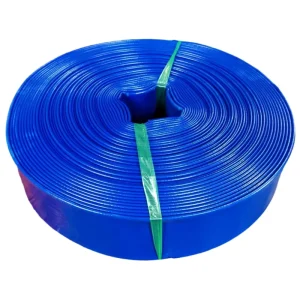 3inches 50m PVC Lay Flat Discharge Construction Drainage Water Hose Pipe with 10bar Working Pressure