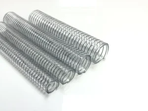 4/5/6 Inch High Pressure Durable Flexible PVC Pipe Steel Wire Reinforced Hose for Water Fluid Dust Mine