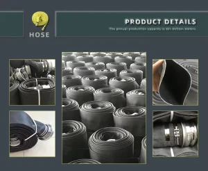 4-8 Inches High Pressure Nitrile Rubber Mining Hose for Slurry Water Delivery