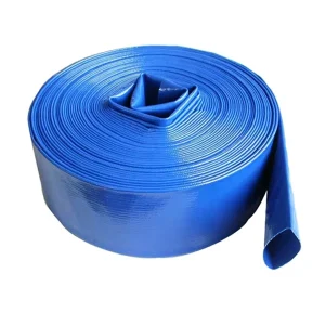 4 Bar 4 Inch 100m High Pressure Flexible PVC Lay Flat Drip Hose for Irrigation Agriculture Farming ISO Certified