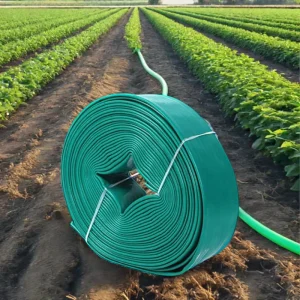 4 Inch 10 Bar Light Weight PVC Lay Flat Hose High Pressure Flexible for Emergency Farm Agriculture Irrigation