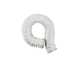 4 Inch 10 Feet Industrial Suitable HVAC System Ventilation Hose Non Insulated Double Wall Aluminum Composite Flexible Duct