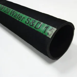 4 Inch 100mm ID High Pressure Water Discharge and Suction Rubber Hose with Multi Plies High Tensile Textile