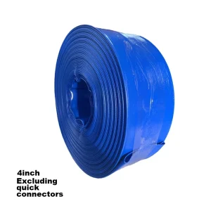 4 Inch 20m Anti acid Flexible PVC Layflat Deep Well Water Hose