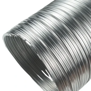 4 Inch 4m Duct Flex Air Duct Hose Semi Rigid Aluminum Flexible Duct