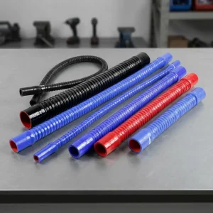 4 Inch Automotive Coolant Blue Truck Stainless Steel Reinforced Silicone Rubber Hose for Turbo Air Intake