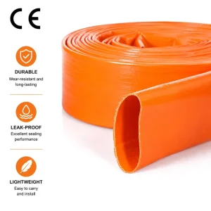 4 Inch Explosion Proof PVC Hose High Pressure Fire Hose Mining Water Conveyance Hose and Ranch Water Supply Hose
