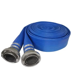 4 Inch Flexible NBR Lay Flat Irrigation Rubber Water Hose Pipe Agricultural Drip Irrigation Cutting