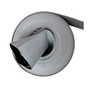 4 Inch High Pressure Flexible Braided Irrigation PE Woven Lay Flat Hose Thickened Version Anti UV Wear Resistant
