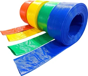 4 Inch High Pressure PVC Lay Flat Irrigation Hose for Agricultural Use with Cutting Service Available