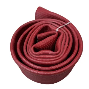 4 Inch Red Nitrile Rubber Lay Flat Hose Flexible Air & NBR Rubber Hose High Pressure Hose