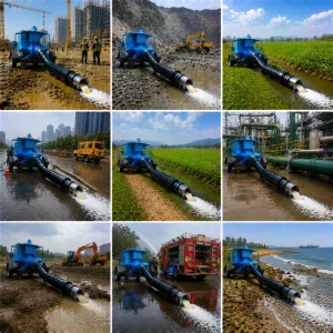 4 Inch TPU Black Mining Hose 12kg Ore Drilling Equipment