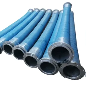 4 Inch Water Slurry Pump Hose Suction Dredge Pipe Wear Resistant Rubber Flexible Large Diameter Industrial Hose