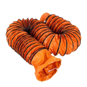 4 Inch to 48 Inch Diameter Industrial PVC Flexible Duct Hose for Air Ventilation Confined Space Venting