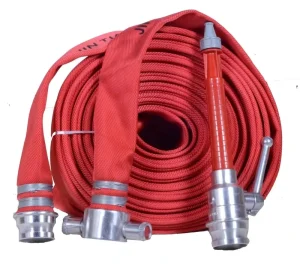 4 Inches Flexible PVC Fire Lay Flat Hose High Pressure Durable Lightweight Irrigation Use Long Life 30 Meter ISO9001