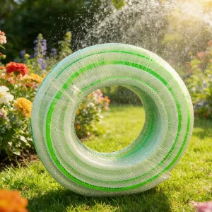 4 Layers Kink Free PVC Garden Hose Bulk Durable Resilient for Watering
