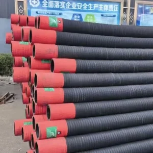 4 inch Rubber Hoses in 4 Types Rubber Hoses for Gold Mine and Mud Pumping Wear resistant Hoses for Water sand Mud Suction