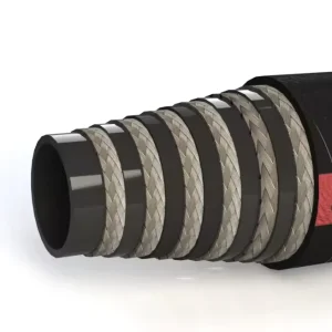 4 or 6 Steel Wire Spiraled Reinforcement Rubber Hose SAE 100 R13 R15