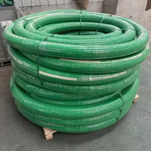 40~80℃ Temperature Resistant UHMWPE Chemical Suction Hose Steel Wire Helix for Wastewater Chemical Liquid