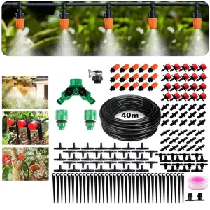 40m Drip Irrigation Kit Garden Agricultural Watering Accessories for Home Gardening Irrigation