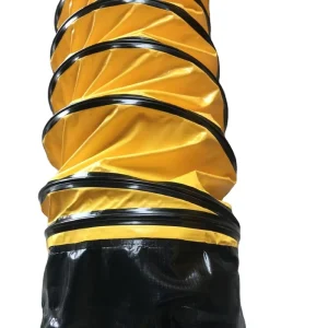 450mm 5m PVC Flexible Exhaust Spiral Air Hose Ducting Pipe Flame Retardant Flexible Air Duct