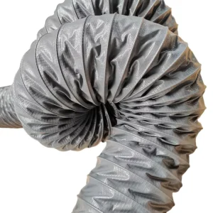 450mm Flexible PVC Fabric Wire Reinforced Nylon Duct Hose