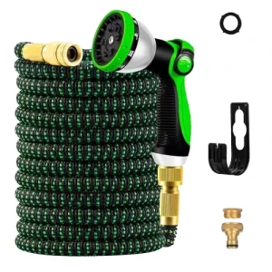 45m Garden Hose Expandable With 10 Function Nozzle Sprayer Water Hose Car Wash