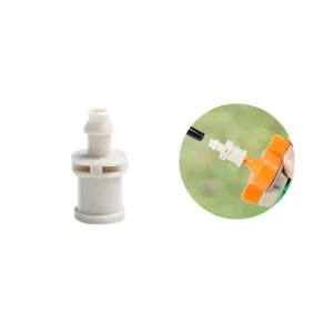 4mm 6.0 Inner Cone Single Barb PE Pipe Fitting Home Use Tube 4/7 Hose Plastic Garden Sprinkler Connector for Irrigation Dripper