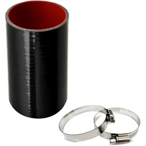 4ply 3″ 76mm Car Turbocharger Aramid Fabric Reinforced Exhaust Silicone Straight Coupler Hose