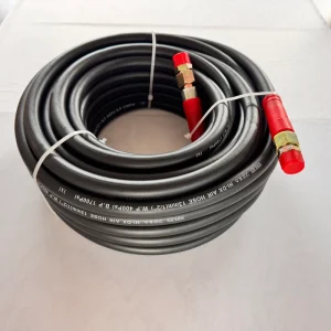 5/16 Inch High Pressure Flexible Air Compressor Hose Rubber Air Hose With Fittings Use for Pneumatic Tool Hose
