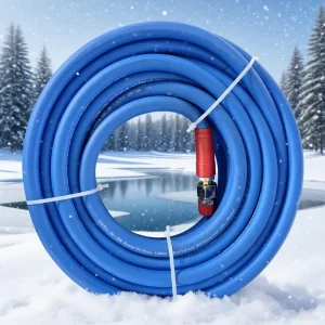5/16 Inch High Pressure Flexible Breathing Air Compressor Hose Rubber Air Hose With Fittings