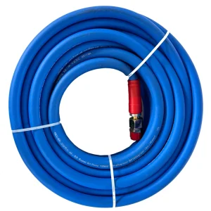 5/16 Inch High Pressure Flexible Breathing Air Compressor Hose Rubber Air Hose With Fittings