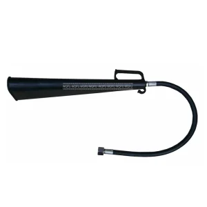 5-7kg CO2 Fire Extinguisher High Pressure Discharge Hose Rubber/PVC Material 110cm Length Black Color Nozzle Accessories