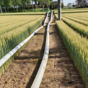 5 Inch 100m PE High Strength Woven Lay Flat Hose 4.3 Bar High Tensile Hose for Water Pump
