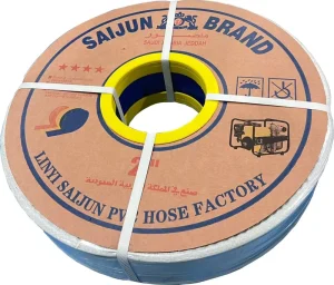 5 Inch 6 Bar Anti UV High Pressure Flexible PVC Lay Flat Irrigation Hose Lightweight Farm Use 2mm Thick ISO9001 Certified