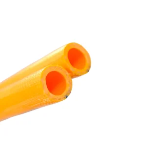 5 Layers 20bar High Pressure Yellow PVC Spray Hose Pipe with Fittings 50m/100m Length ISO9001:2015 Certified