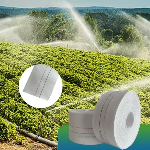 5″x100m Durable Pe Woven Hose UV Protected Easily for Irrigation