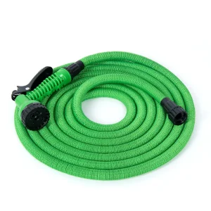 50 FT Super Expandable Hose with ABS-made Plastic Screwed Connector Watering Garden Hose