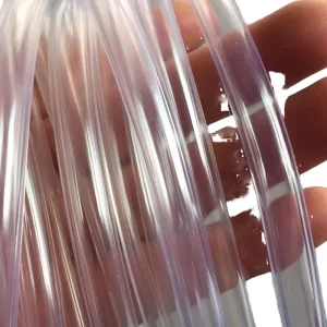 50 Feet Heavy Duty Lightweight 3/8 Inch ID Clear Vinyl Tubing Flexible Non-Toxic ISO Standard Hose