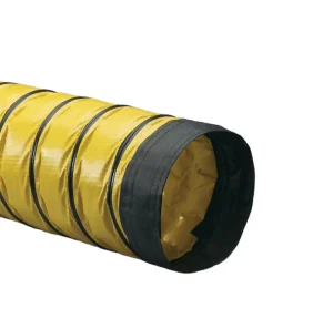 500mm 5m Flame Retardant Spiral Ventilation Air Duct PVC Flexible Ducting Hose for Exhaust Fan