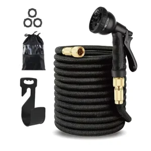 50FT 100FT Flexible Garden Water Hose Pipe Expandable Garden Hose Set