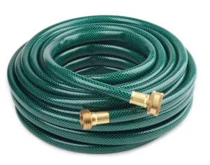 50FT/15M Durable PVC Garden Hose Flexible Leakproof Lightweight Water Pipe for Car Washing,Cleaning&Watering