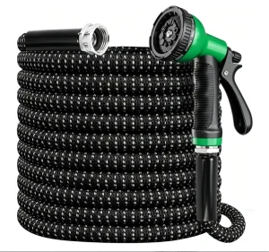 50FT 3X Expandable Magic Hose Kink Free Lightweight Retractable Anti UV Leak Proof Garden Hose for Watering&Car Washing