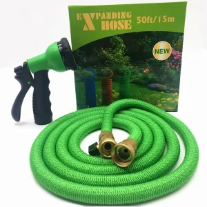 50FT Garden Hose Expandable Water Hose Flexible 3/4 Inch Long Lifetime