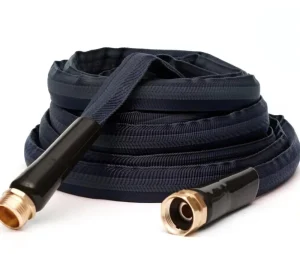 50FT High Pressure Durable Lightweight Garden Hose Kink-Free with Spray Nozzle for Car Washing & Watering
