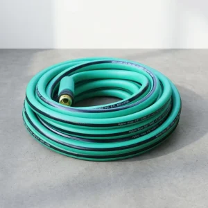 50FT High Pressure PVC Braided Garden Hose for Home Irrigation and Outdoor Cleaning