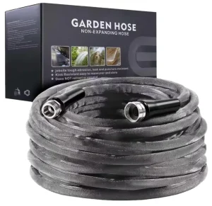 50FT Lightweight Flexible High Pressure Water Hose Abrasion Resistant Kink Free Durable Sturdy 5/8” Garden Washing