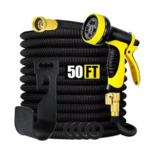 50Ft Retractable Hose Pipe Flexible Magic Water Hose Expand Garden
